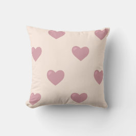 Pastel Love Hearts Kussen