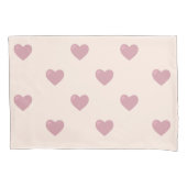 Pastel Love Hearts Kussensloop (Voorkant)