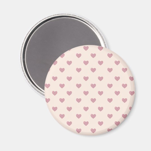 Pastel Love Hearts Magneet (Voorkant / Achterkant)