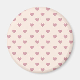 Pastel Love Hearts Magneet