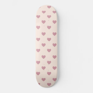 Pastel Love Hearts Persoonlijk Skateboard