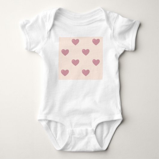 Pastel Love Hearts Romper (Voorkant)