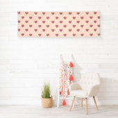 Pastel Love Hearts Spandoek (Insitu)