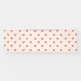 Pastel Love Hearts Spandoek
