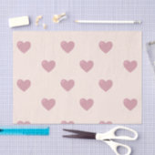 Pastel Love Hearts Tissuepapier (Craft)