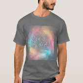 Pastel Love Is In Air Mannen Tshirt (Voorkant)