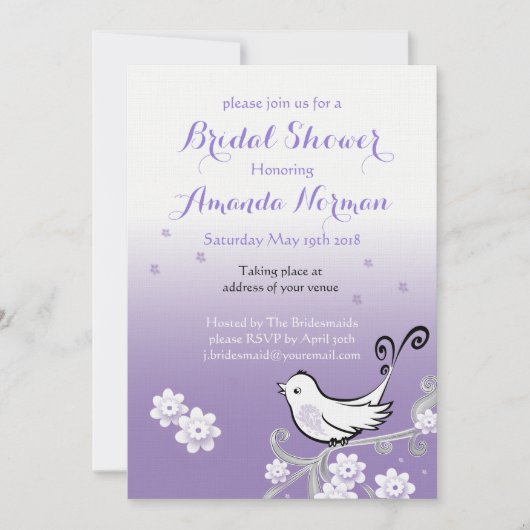 Pastel lovebirds bruiloft Vrijgezellenfeest uit te Kaart (Voorkant)