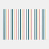 Pastel Loving Hearts set van 3 Inpakpapier Vel (Voorkant 2)