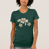 Pastel Lucky Shamrock Clover St. Patrick's Day T-S T-shirt (Voorkant)
