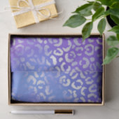 Pastel Luipaard Agate | Glam Abstract Steenpatroon Tissuepapier (Geschenk)