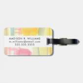 Pastel Luxe I Bagagelabel (Achterkant horizontaal)