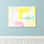 Pastel Luxe I Canvas Afdruk (Insitu (Houten vloer))