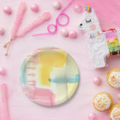 Pastel Luxe I Papieren Bordje (Feest)