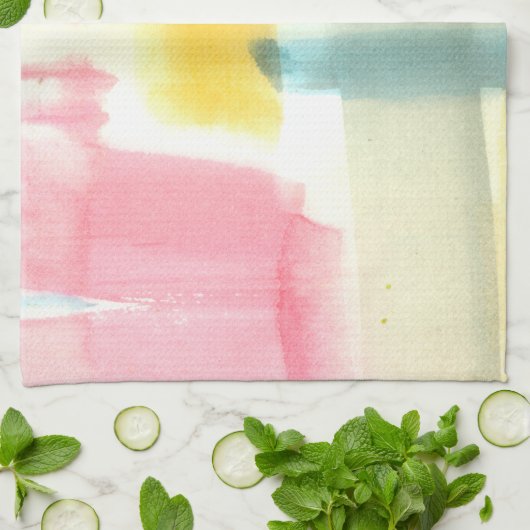 Pastel Luxe I Theedoek (Gevouwen)