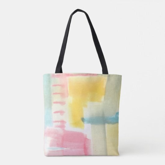 Pastel Luxe I Tote Bag (Achterkant)