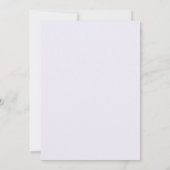 Pastel Maagdenpalm Loof Eucalyptus Bruiloft Kaart (Achterkant)