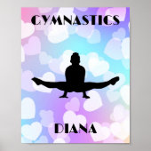 Pastel maakt GYMNASTICS persoonlijk Poster (Voorkant)