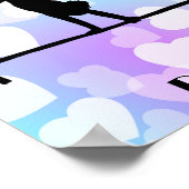 Pastel maakt GYMNASTICS persoonlijk Poster (Hoek)