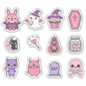 Pastel Maanlicht Magie Sticker Pack (Voorkant)