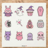Pastel Maanlicht Magie Sticker Pack