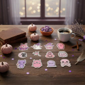 Pastel Maanlicht Magie Sticker Pack