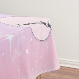 Pastel Maanverlichte Kerst Spreiding Tafelkleed