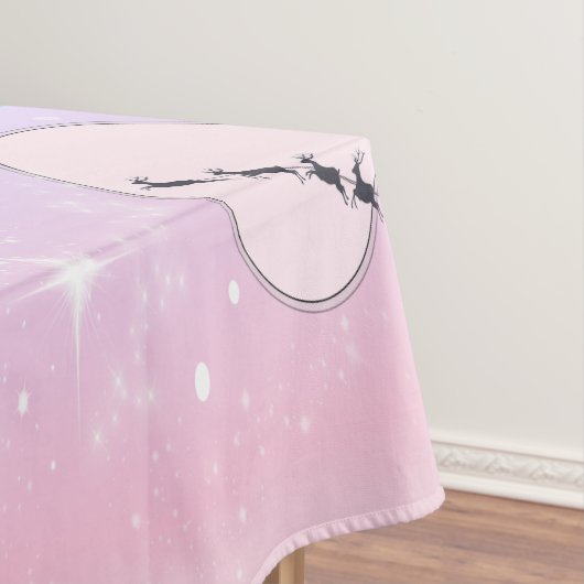 Pastel Maanverlichte Kerst Spreiding Tafelkleed (Voorbeeld)