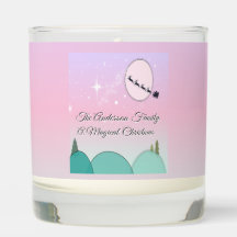 Pastel Maanverlichte Kerstgeur