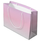 Pastel Maanverlichte Kerstgroot Glow Groot Cadeauzakje (Achterkant Gekanteld)