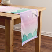 Pastel Maanverlichte Kersttafeldecoratie Medium Tafelloper (Voorbeeld)