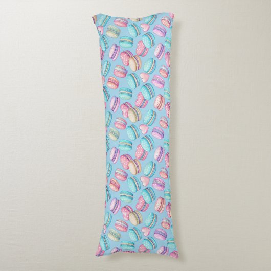 Pastel Macaron Body Pillow Lichaamskussen (Voorkant Verticaal)