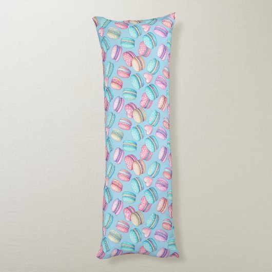 Pastel Macaron Body Pillow Lichaamskussen (Achterkant (Verticaal))