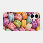 Pastel Macarons iPhone Hoesje iPhone 16 Hoesje (Achterkant horizontaal)