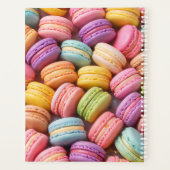 Pastel Macarons Planner Hoesje (Achterkant)