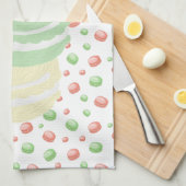 Pastel Macarons Theedoek (Quarter Fold)