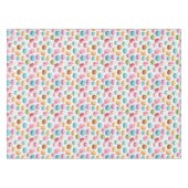 Pastel Macarons Theme Party Tablecloth Tafelkleed (Voorkant (Horizontaal))