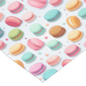 Pastel Macarons Theme Party Tablecloth Tafelkleed (Gekanteld)