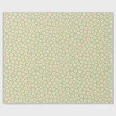 Pastel Madeliefje Pop Cadeaupapier (Vlak)