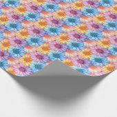 Pastel Madeliefjes Cadeaupapier (Hoek)