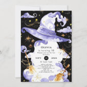 Pastel Magic Fun Wizard Verjaardag Kaart (Voorkant)