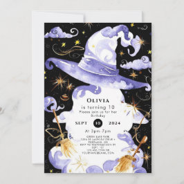 Pastel Magic Fun Wizard Verjaardag Kaart