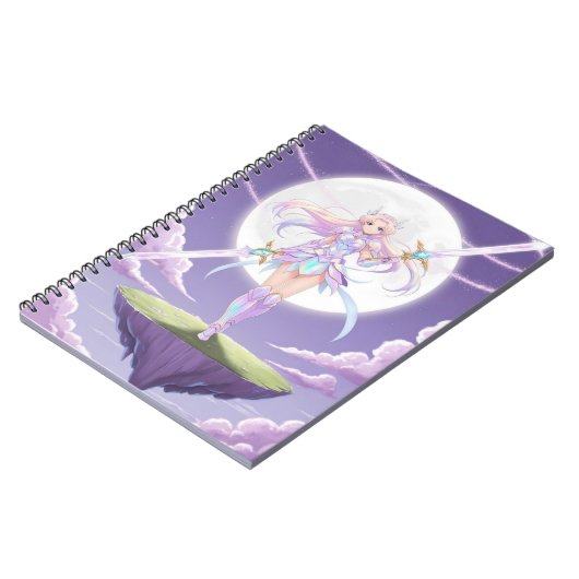 Pastel Magical Girl Journal beroemd gemaakt door L Notitieboek (Linkerzijde)