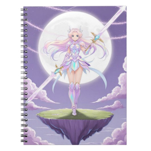Pastel Magical Girl Journal beroemd gemaakt door L Notitieboek (Voorkant)
