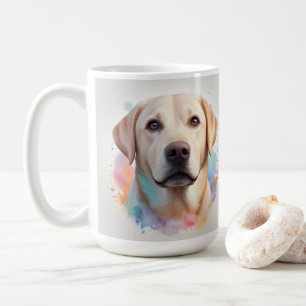 Pastel Magical Labrador Retriever kunstwerk Koffiemok