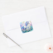 Pastel Magical Unicorn Sticker (Envelop)