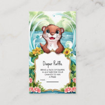 Pastel Magische Otter Baby shower