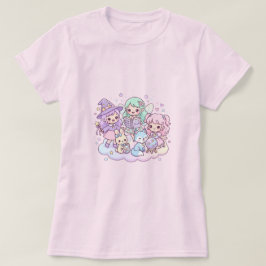 Pastel Magische Vrienden T-shirt