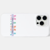 Pastel MAMA Gepersonaliseerde iPhone Case (Achterkant (horizontaal))