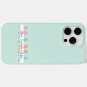 Pastel MAMA Gepersonaliseerde iPhone Case (Achterkant (horizontaal))