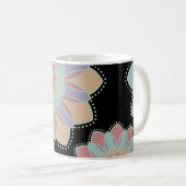 Pastel Mandala Bloemen Mok (Voorkant rechts)